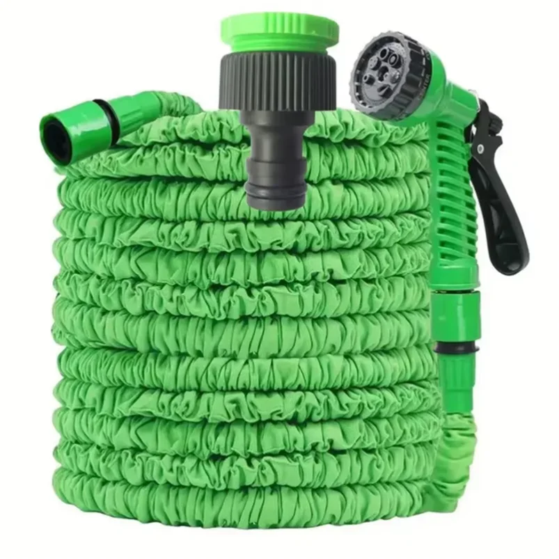 Smart Garden - Versenkbarer magischer Schlauch, Hochdruck-Autowaschgerät, Wasserpistole, Gartengießschlauch