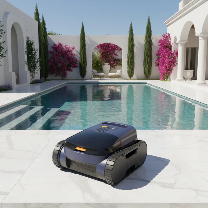 Smart Garden - Airo Kabelloser Roboter-Poolreiniger mit Intelligenter KI-Navigation