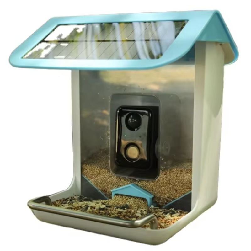 Smart Garden Video - Outdoor-Wildtierkamera mit WLAN: Erkennt Vogelarten, nimmt