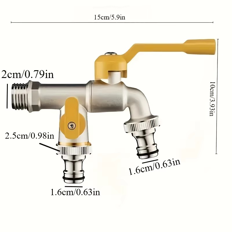 Gartenschlauchhahn mit zwei Au – Smart Garden Water Bewertung und Preis