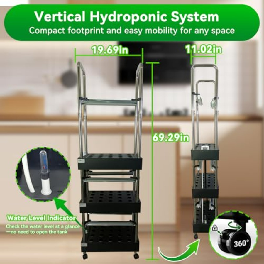 Indoor-Hydrokultur-Anbausystem – Smart Garden Water Bewertung und Preis