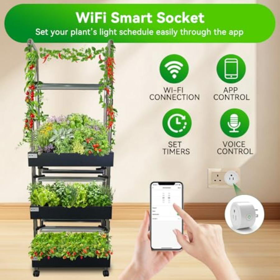 Indoor-Hydrokultur-Anbausystem – Smart Garden Water Bewertung und Preis