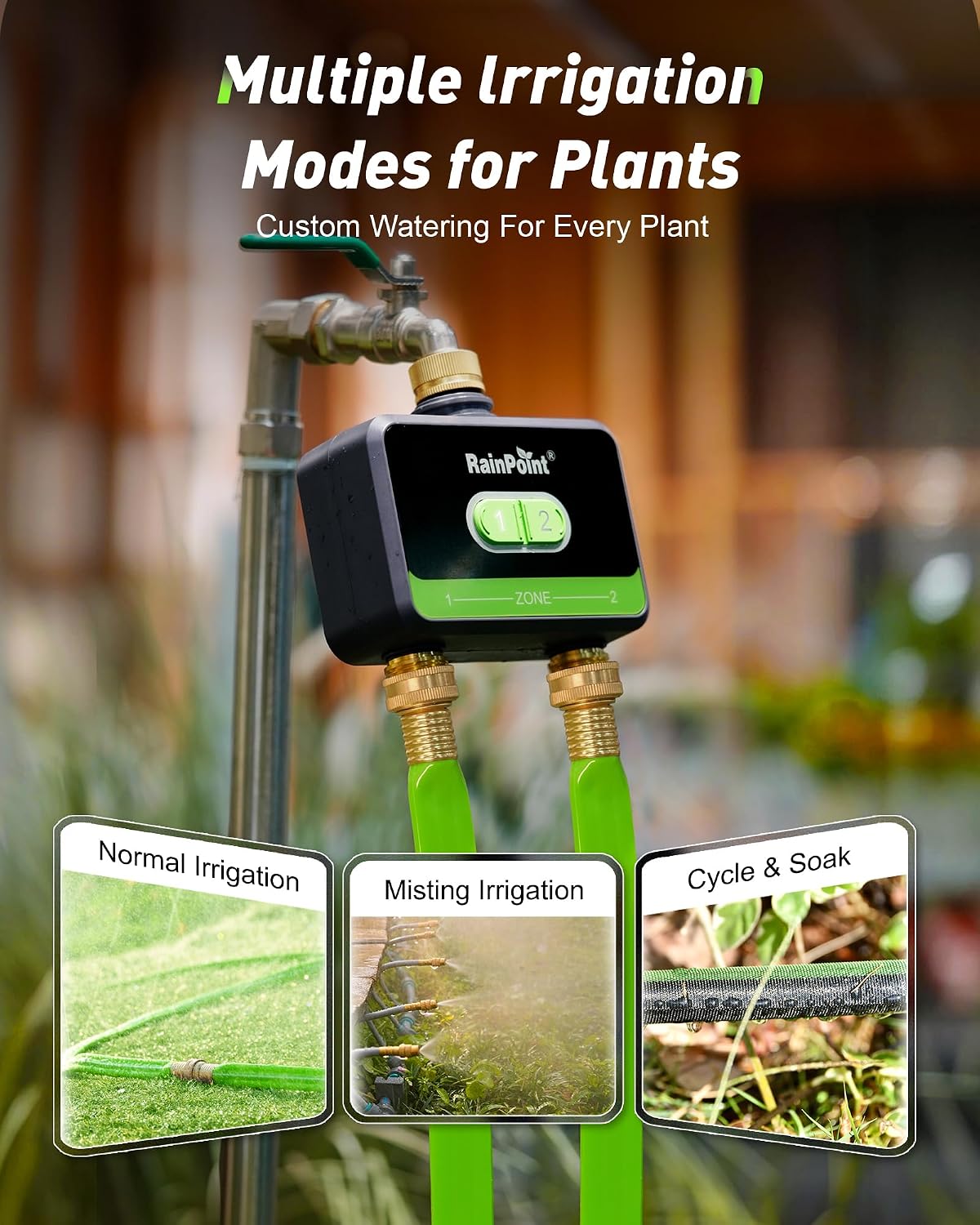 2-Zonen Smart WLAN-Bewässerung – Smart Garden Water Bewertung und Preis